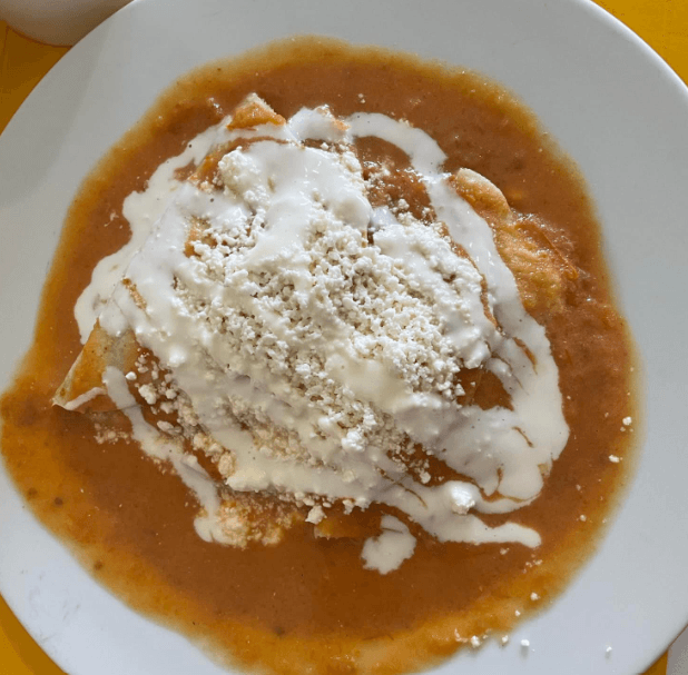 Enchiladas Rojas