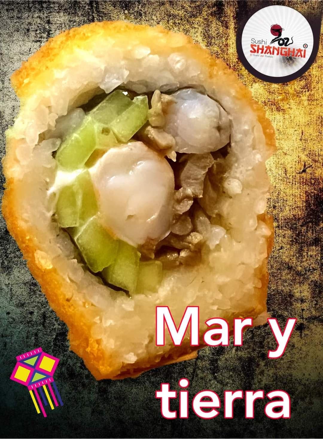 1/2 Rollo Mar y Tierra