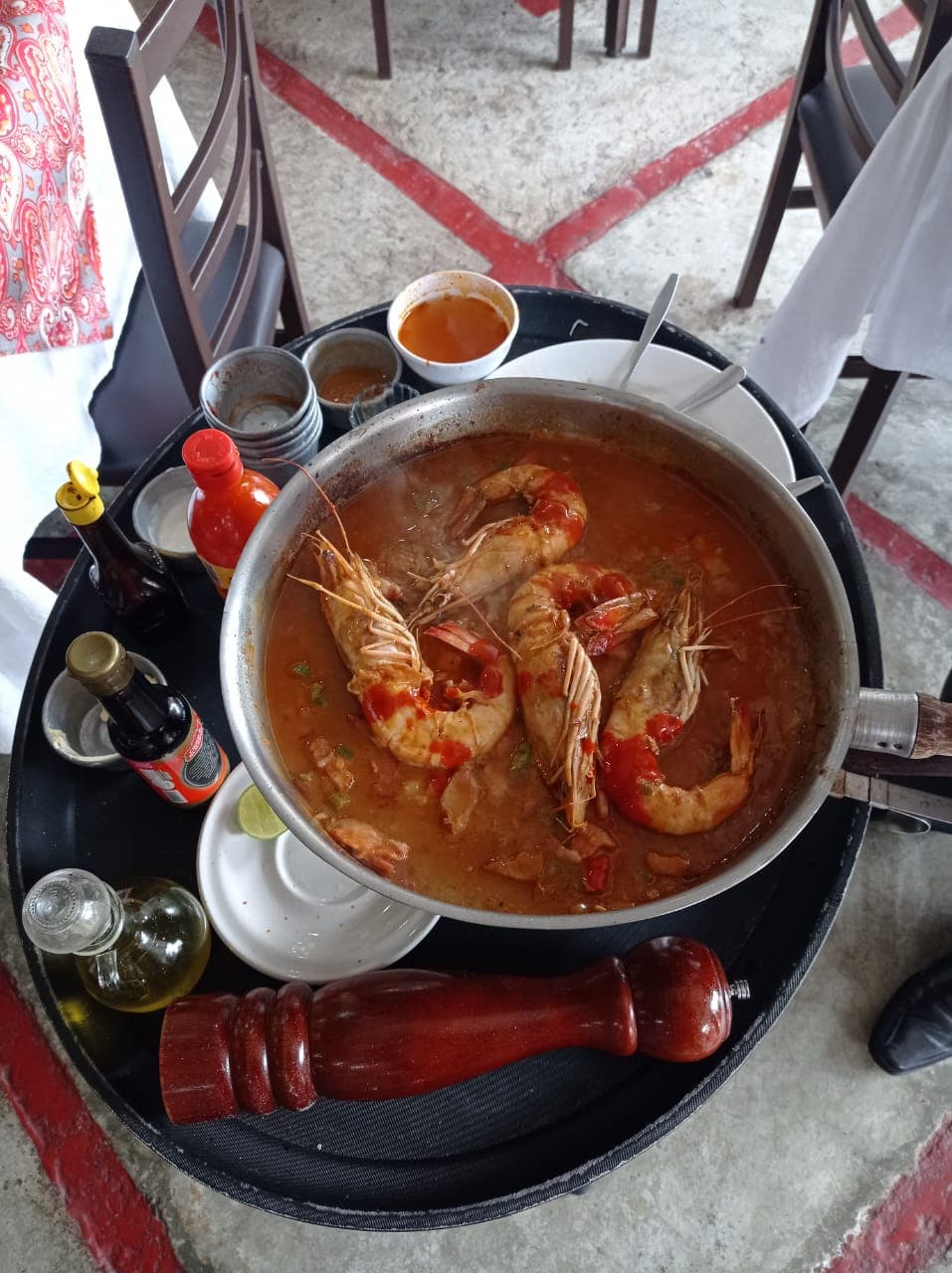 Camarones al Gusto al Ajillo