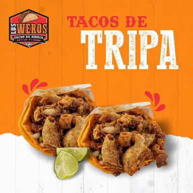 Taco con Tripa