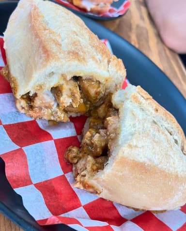 Lonche de Carne con Chile