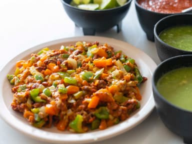 Combo Alambre Bistec Adobado + Refresco 600ml