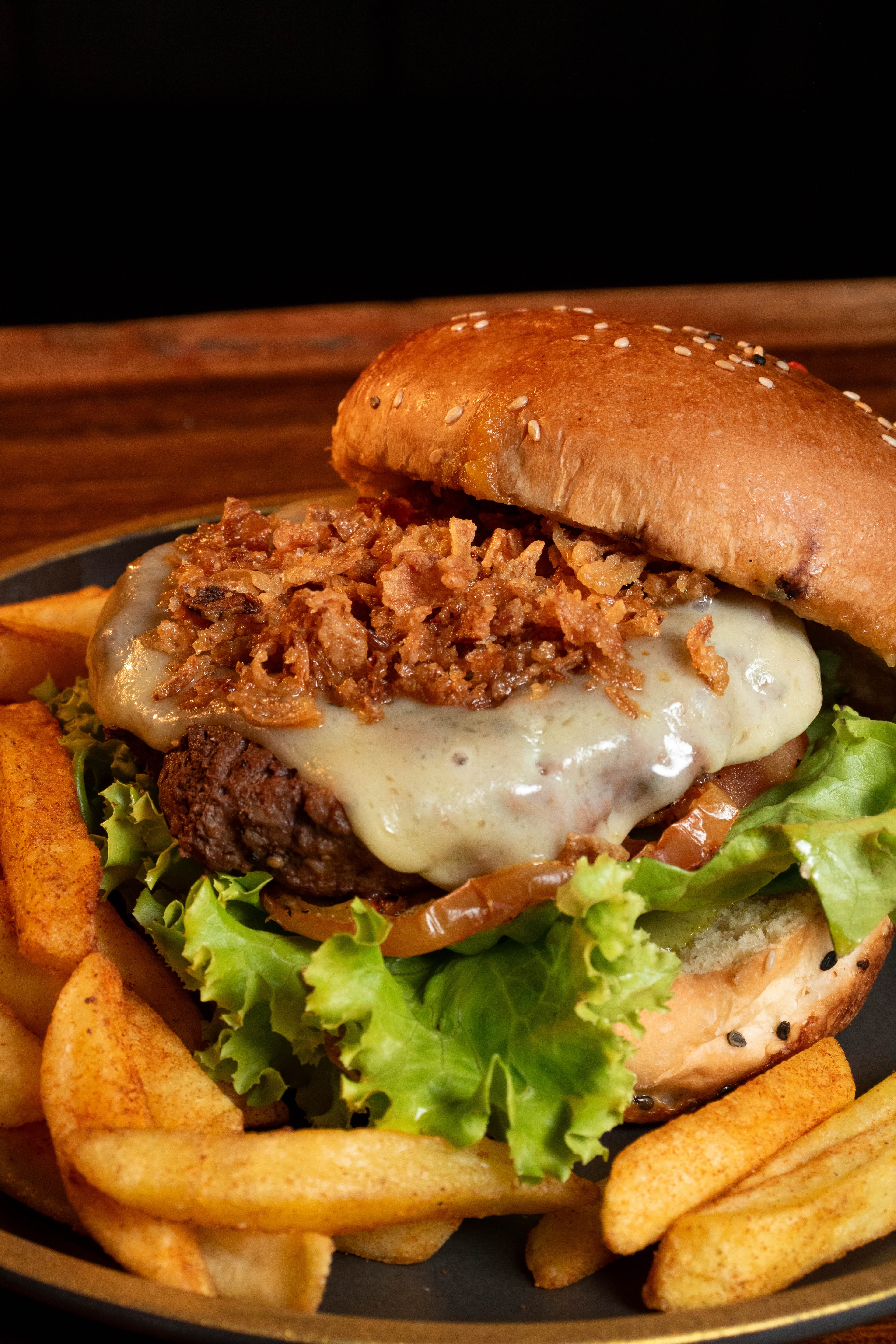 Burger Crispy al Carbón
