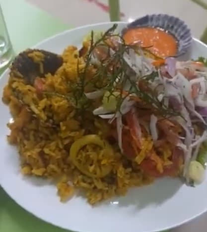 Chaufa de Langostinos y Ceviche