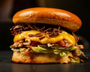 Disney World BBQ Onion Burger