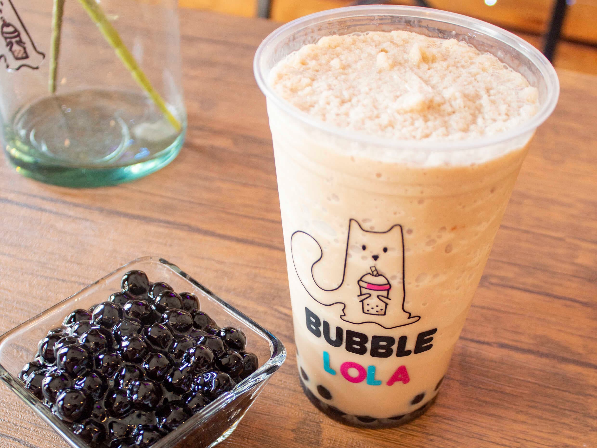 Bubble Tea de Leche de Cappuccino