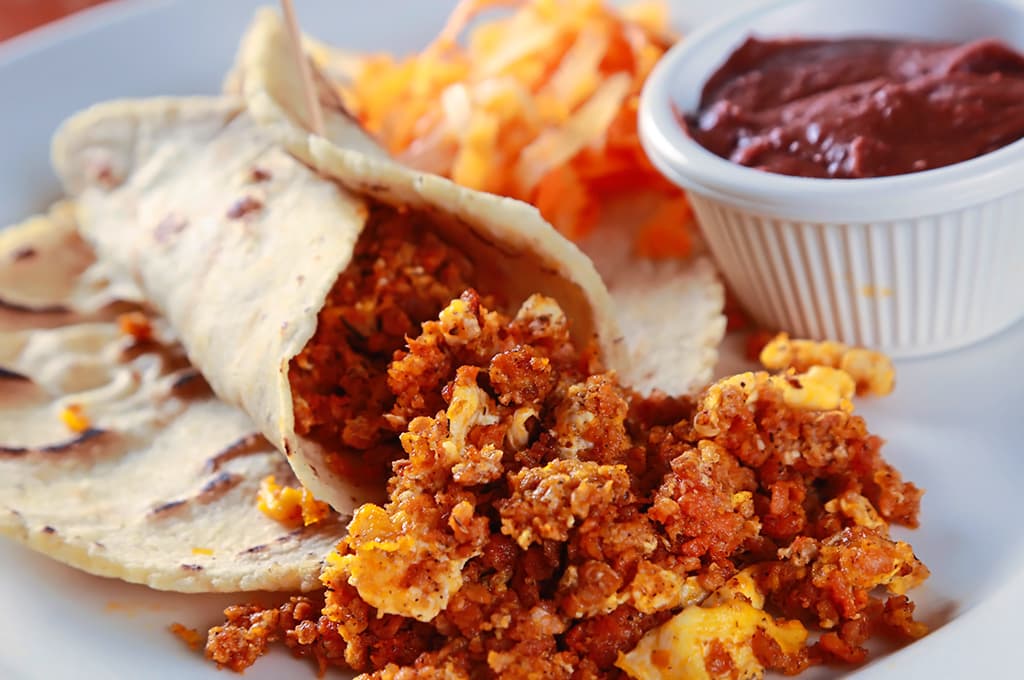 Huevo con Chorizo