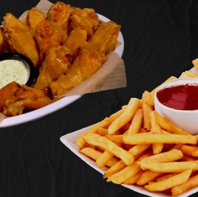 Combo Alitas Ch + Orden de Papas