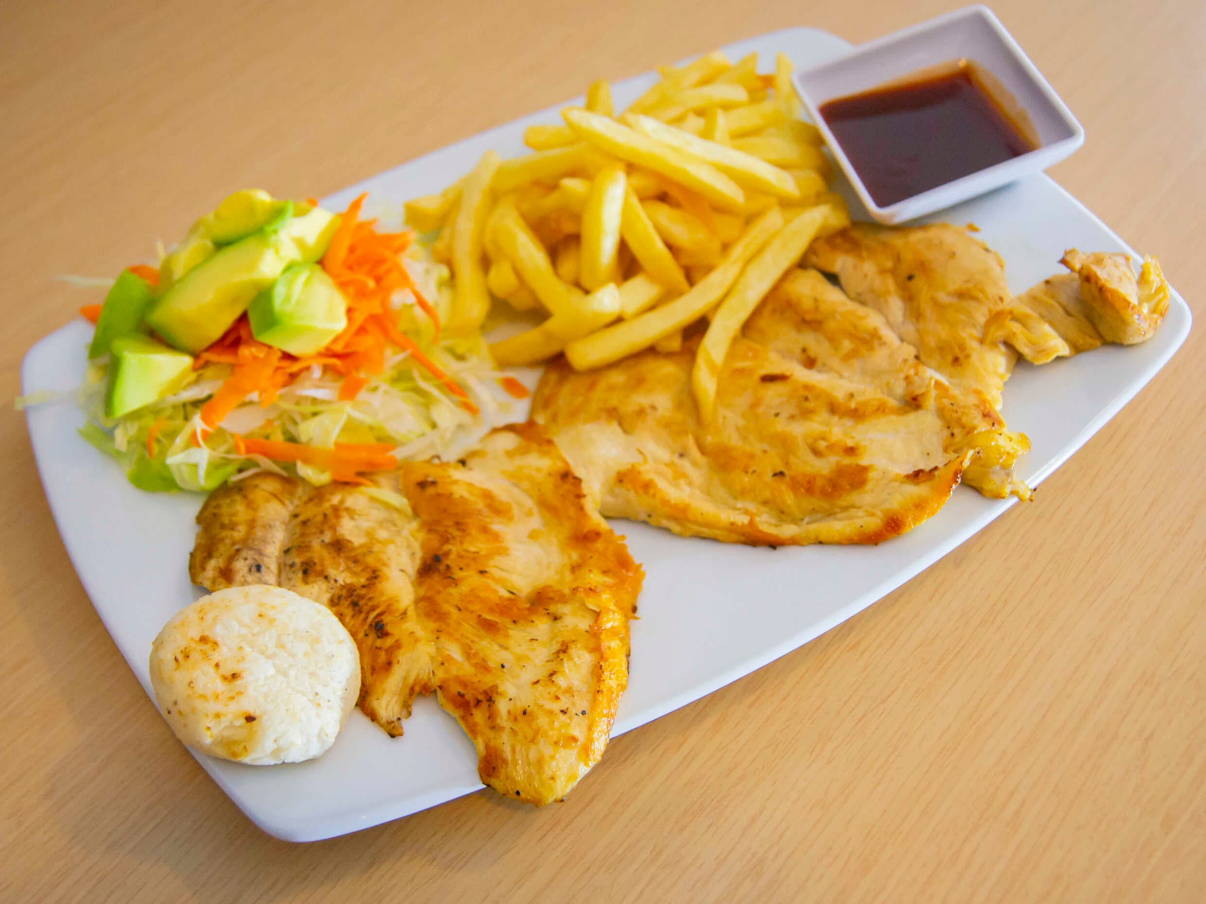 Pollo a la plancha