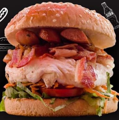 Hamburguesa Super Combinada