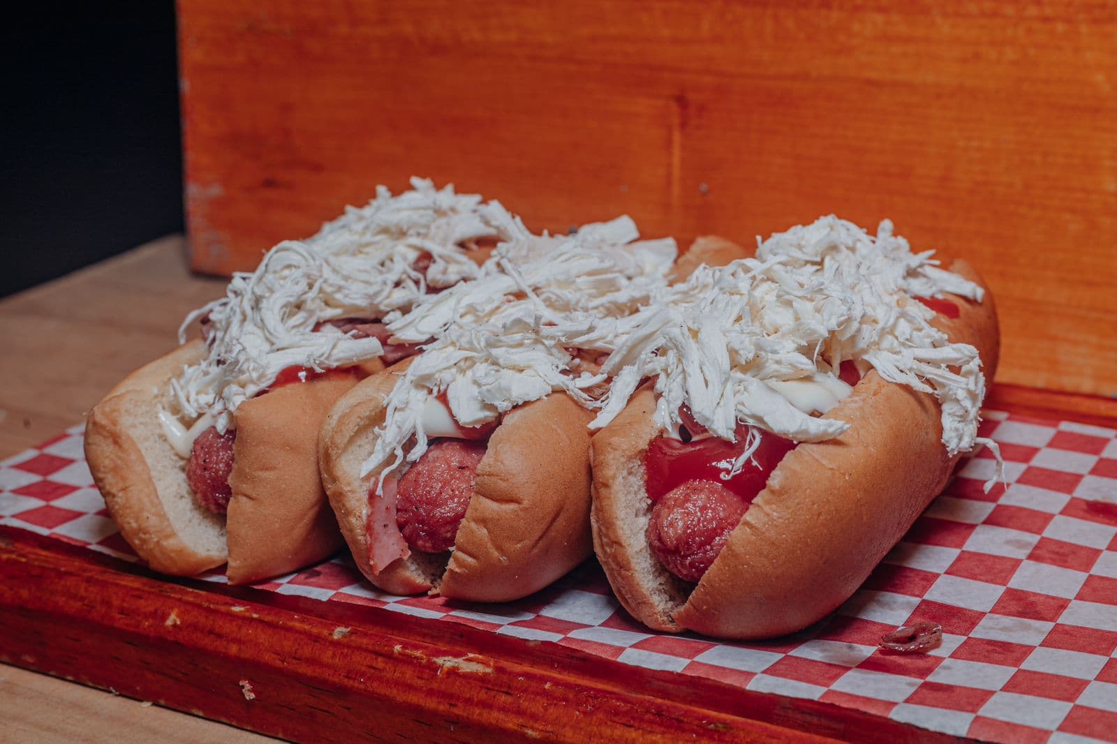 Combo - 3 Hot Dogs con Tocino y Queso