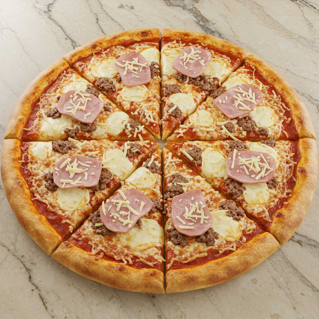 Pizza Americana Especial Familiar