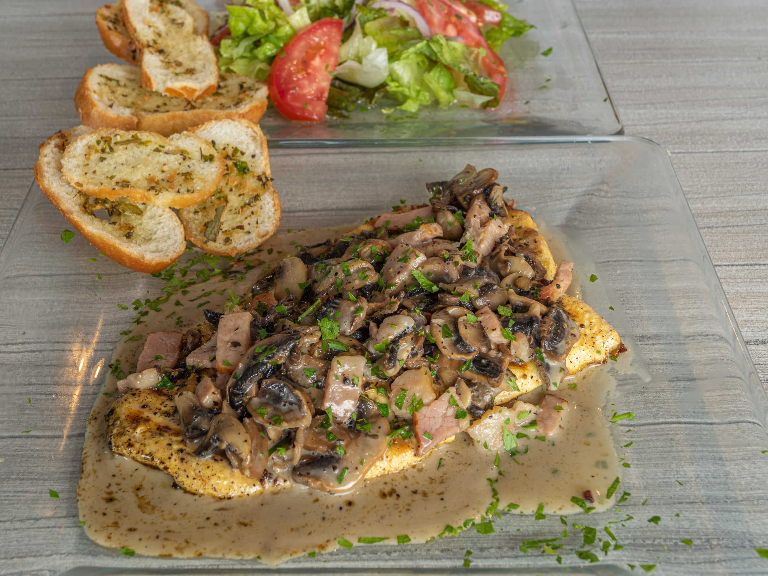 Petto di Pollo ai Funghi