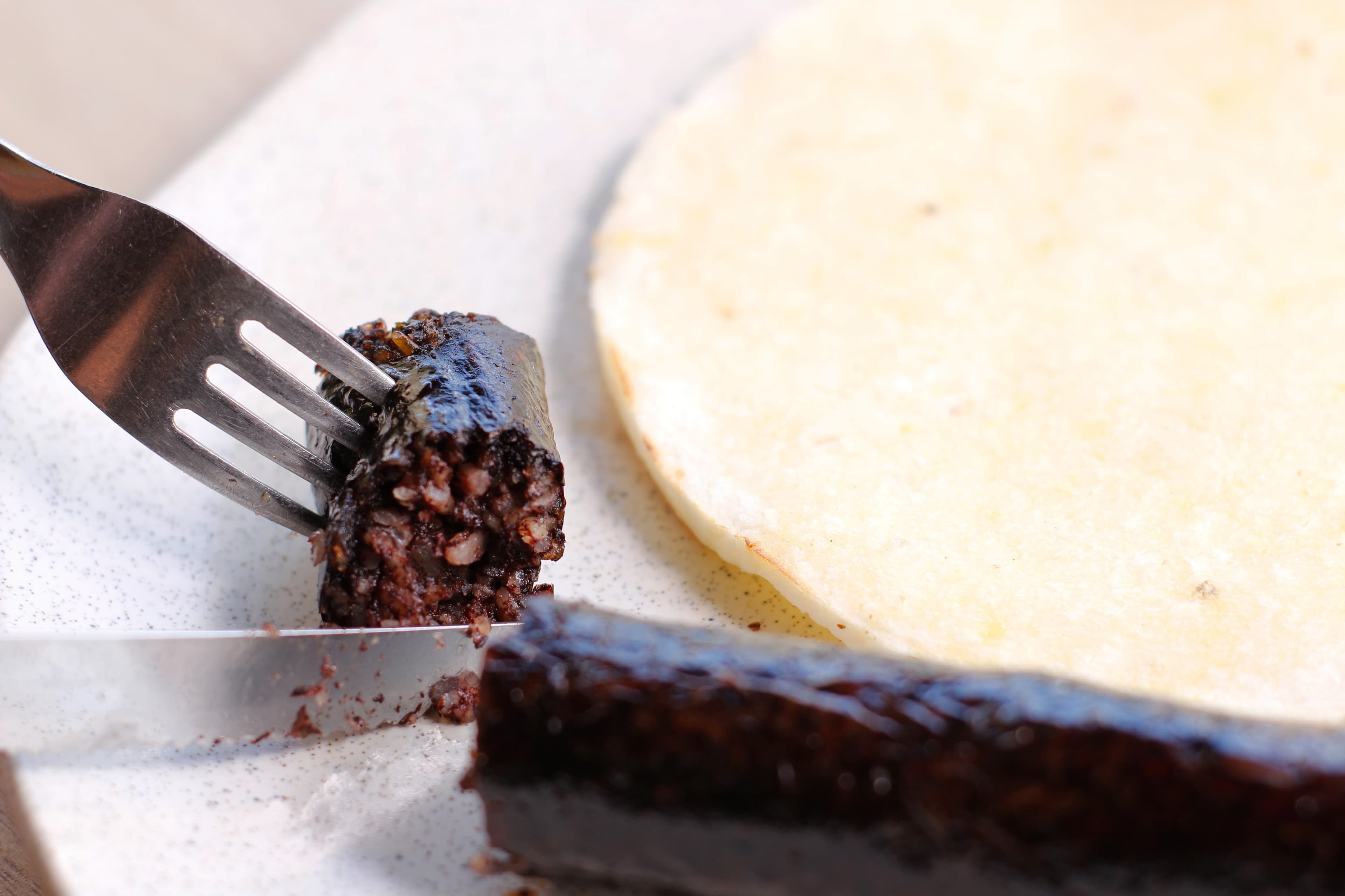 Arepa y Morcilla