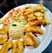 Camarones empanizados