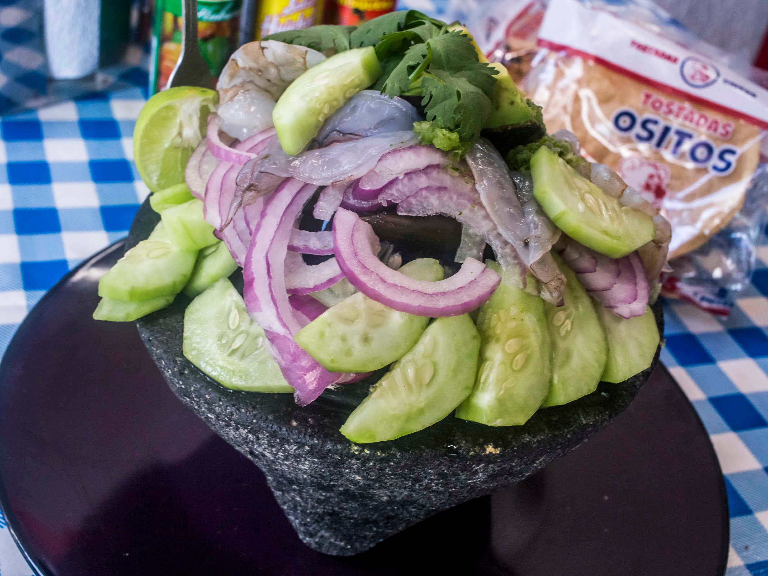 Tosti Aguachile