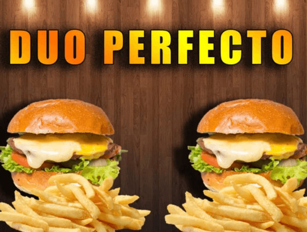 Combo Duo - 2 Double Cheese Purger + Papas