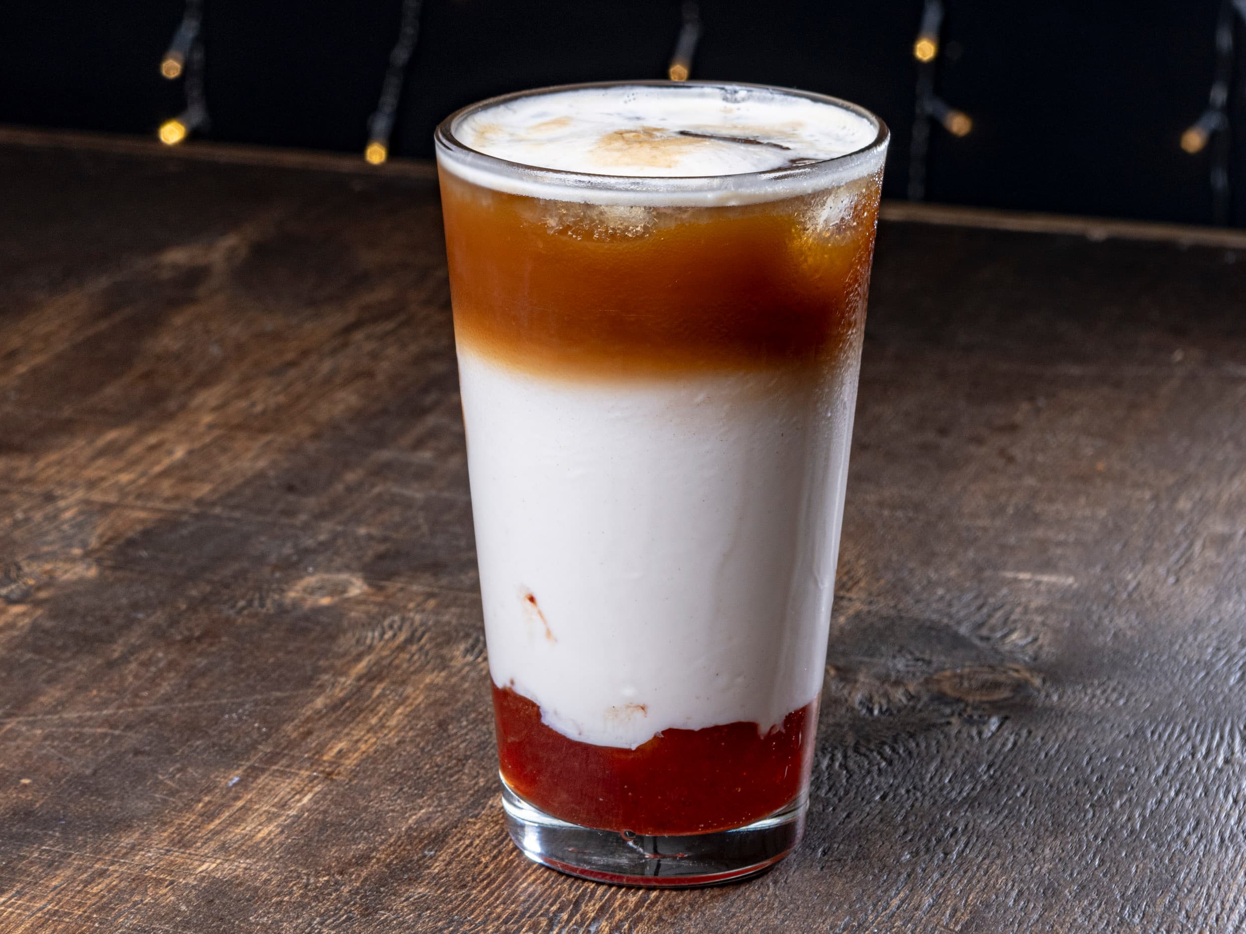 Latte Frio De Fresa