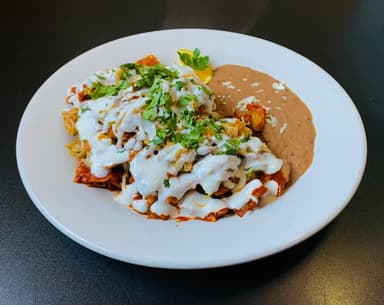 Chilaquiles con Pollo