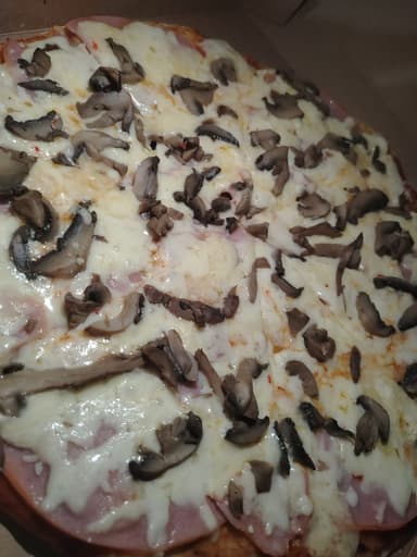 Pizza Grande Jamón Queso y 1 Ingrediente