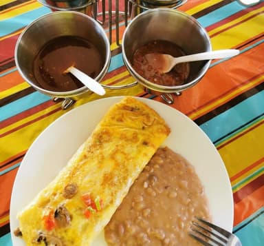 Omelette con Queso