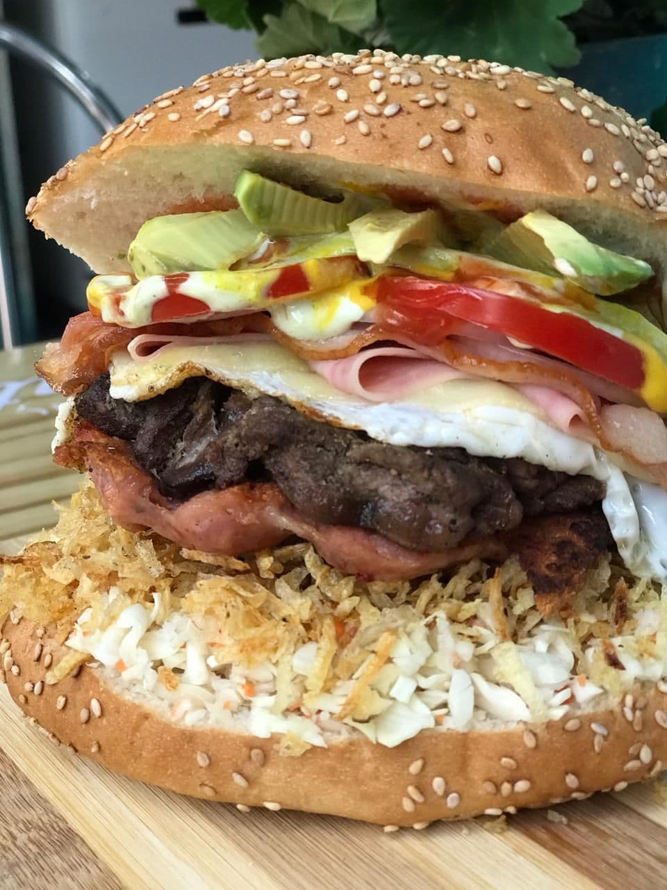 Hamburguesa La Santa