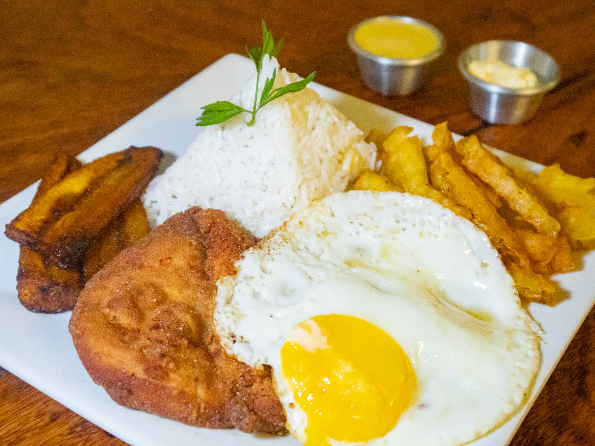 Milanesa a lo Pobre
