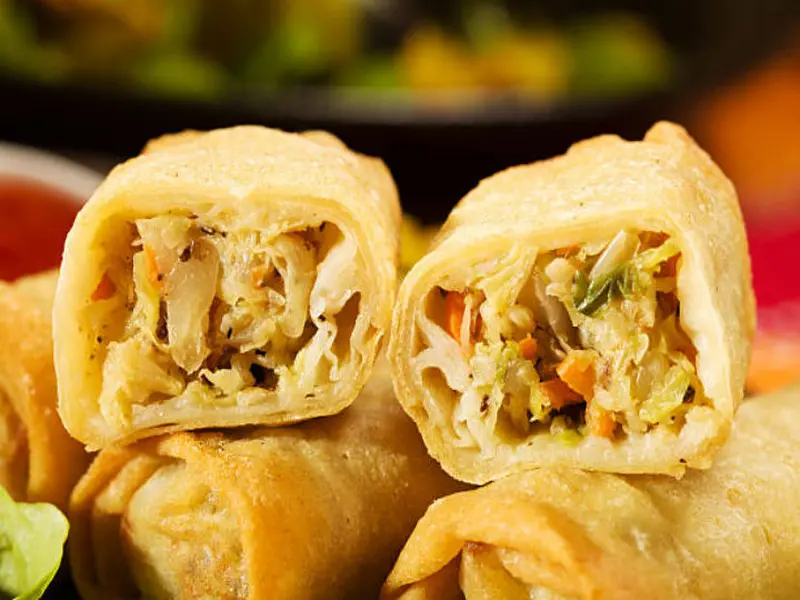 ROLLITOS DE CAMARON