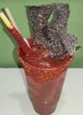 Clamato con carne seca
