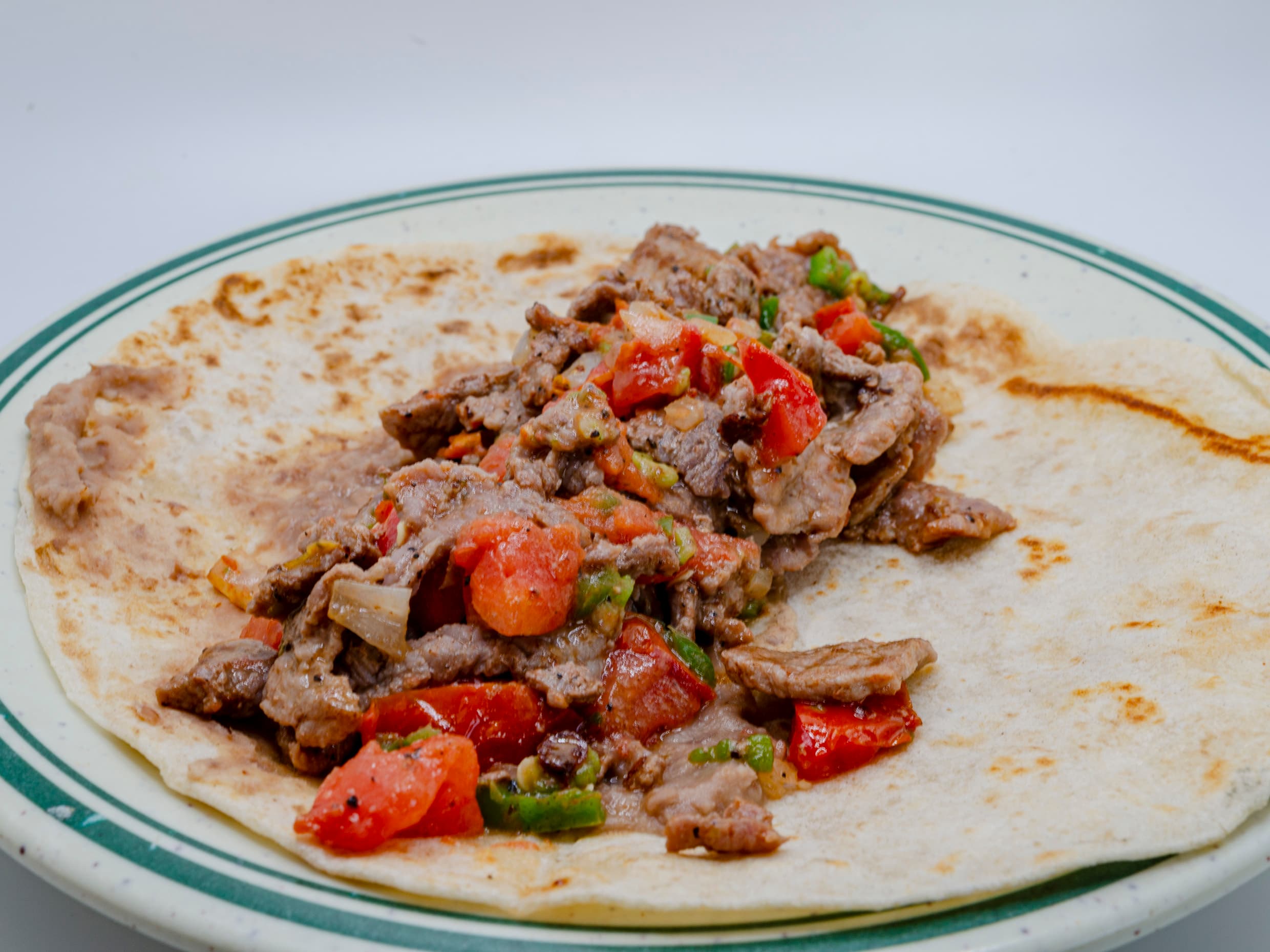Burrito Bistec a la Mexicana