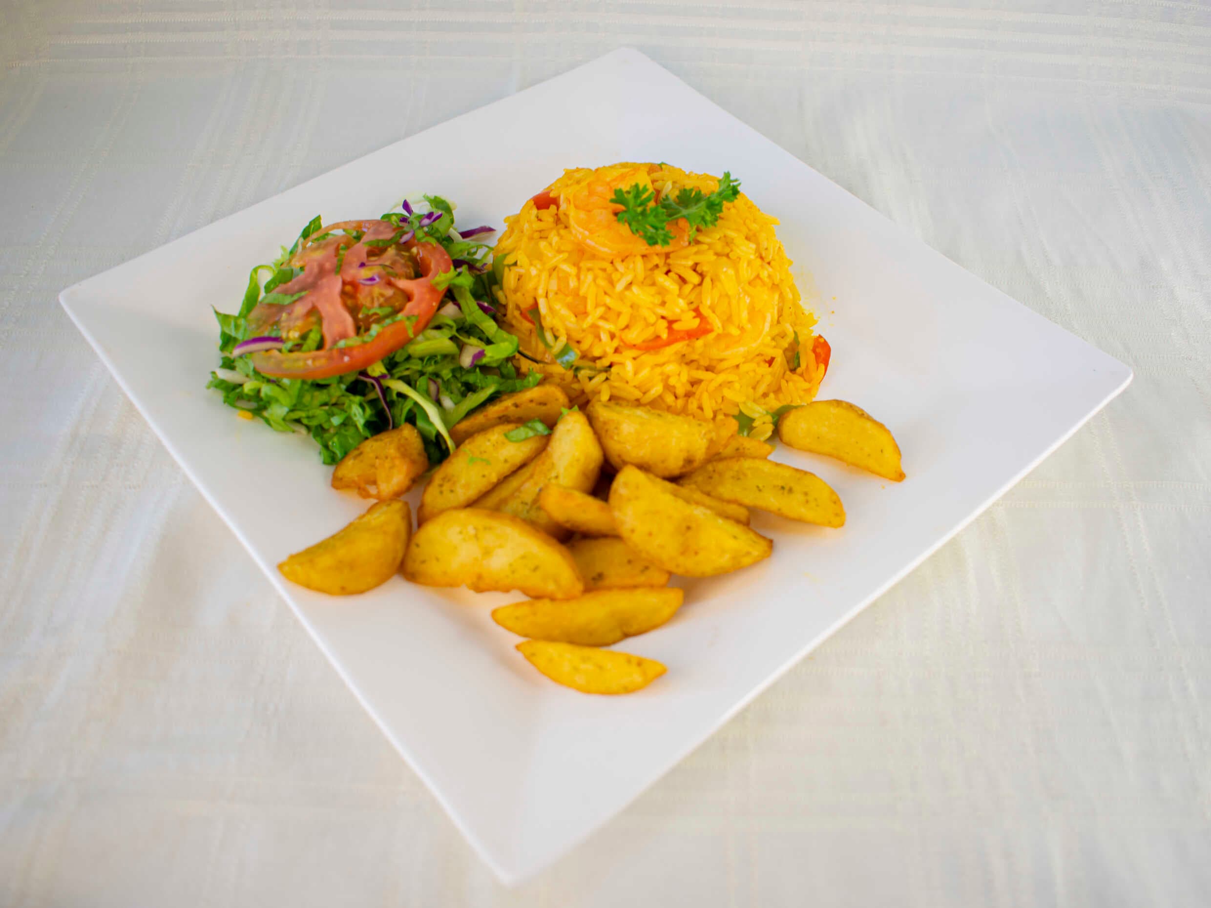 Arroz con Camarones