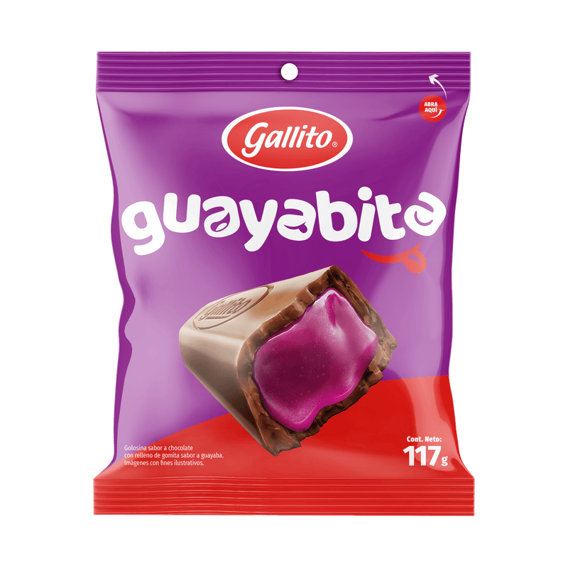 Chocolate Gallito Guayabita 18 uds