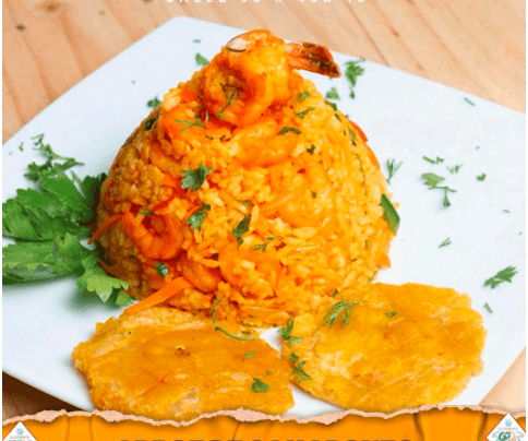 Arroz de Camarón para Dos Personas