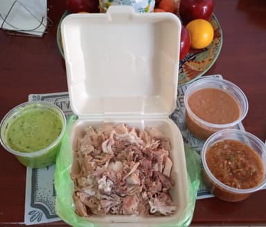 Lechón cuerito dorado blando maciza o surtido