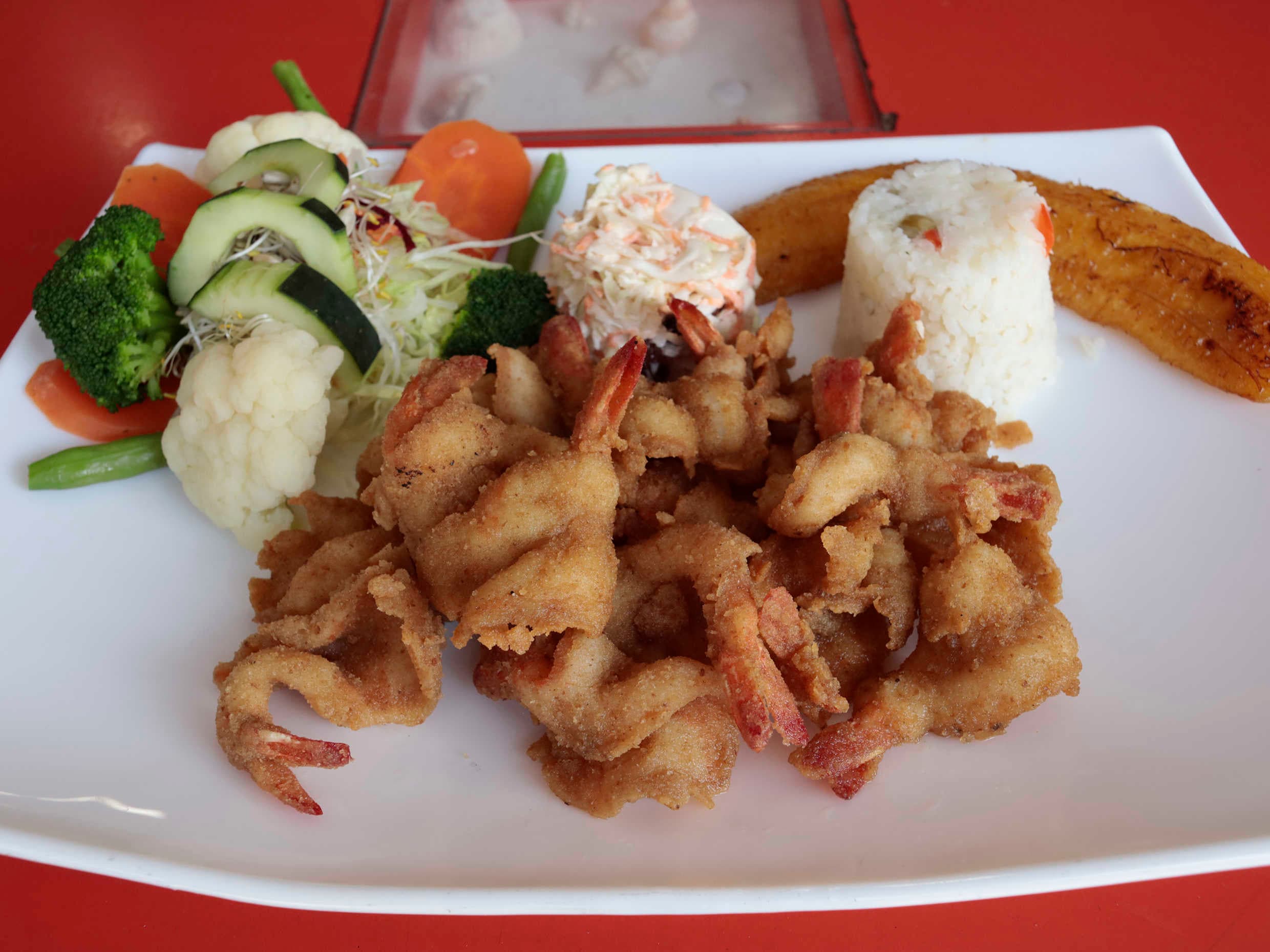 Camarones Empanizados