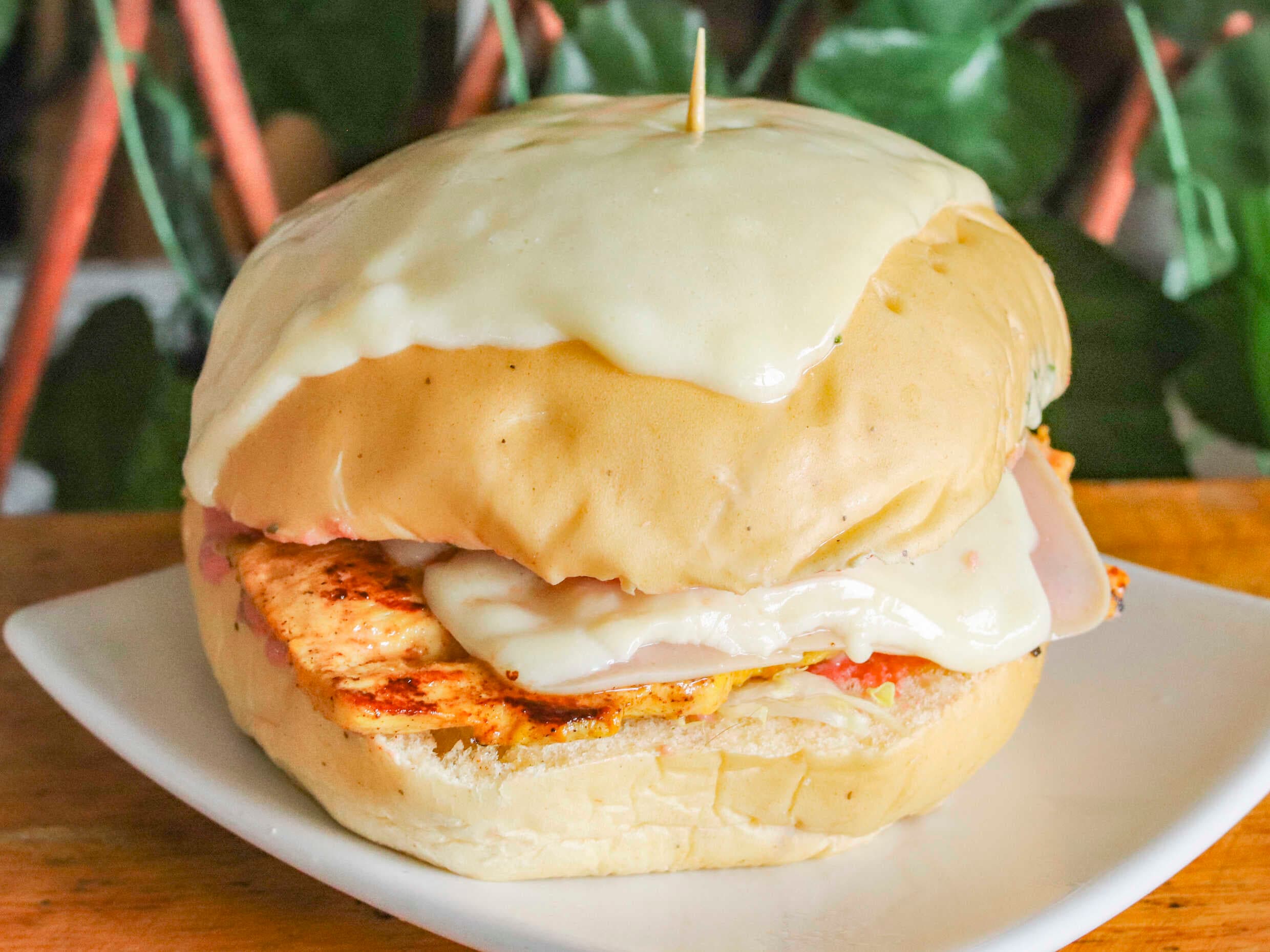 COMBO- Hamburguesa de Pollo + Papas a la Francesa