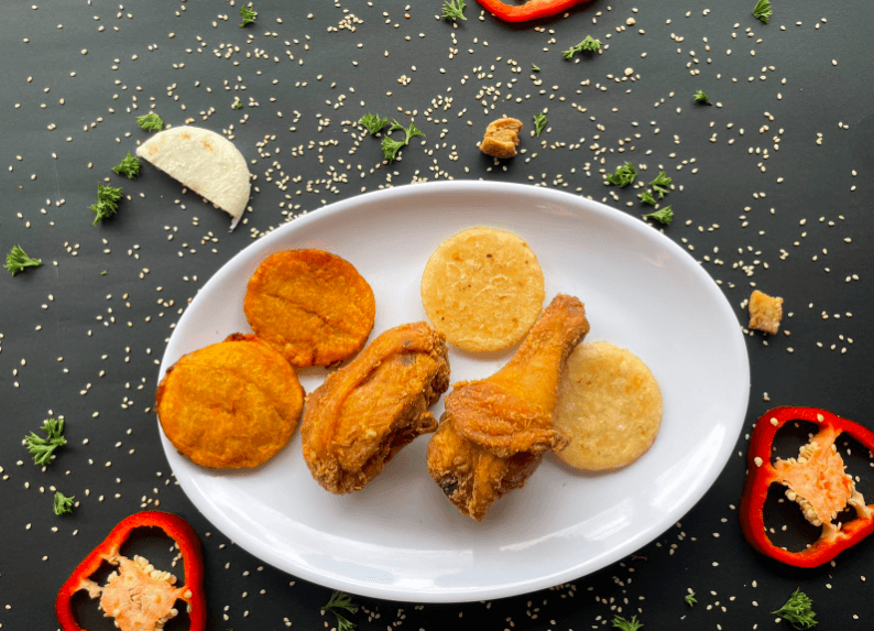 Cuarto De Pollo Apanado