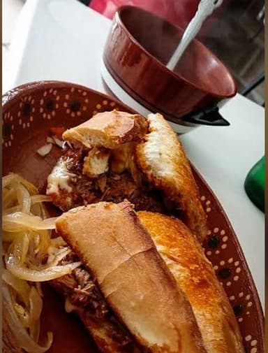 Combo- Lonche de Birria + Refresco