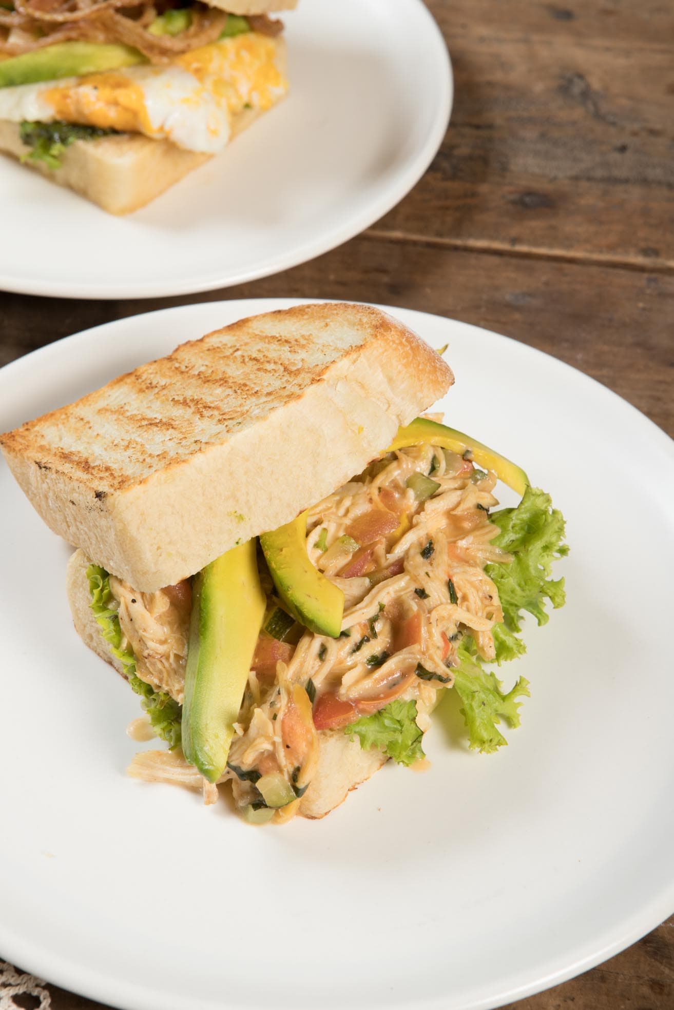 Sándwich  de Pollo Mediterráneo