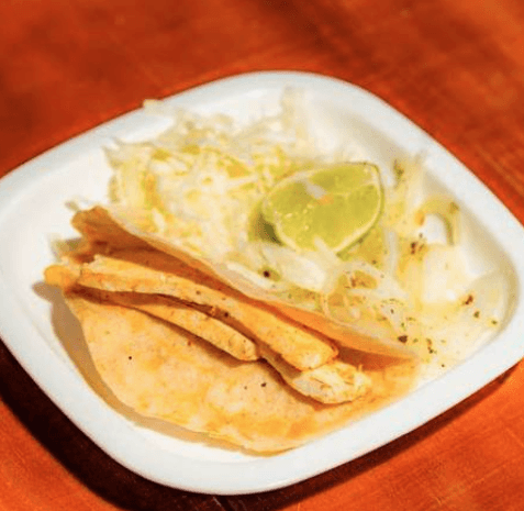 Quesadilla de Jamaica Harina