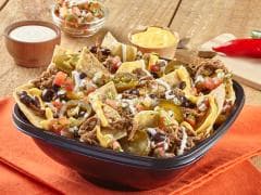 Nachos de res desmechada