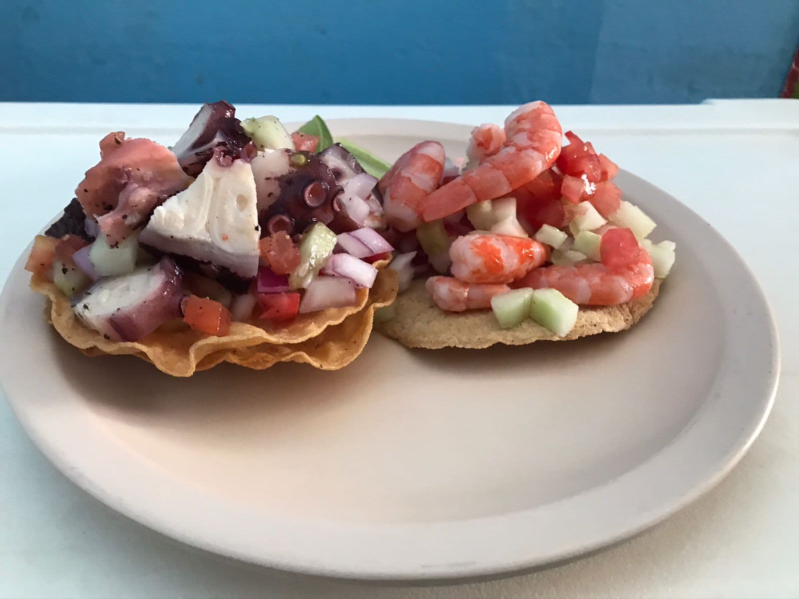 Tostada de Pulpo