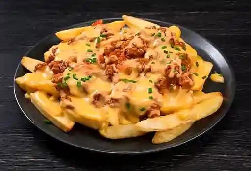 Papas con Queso Cheddar