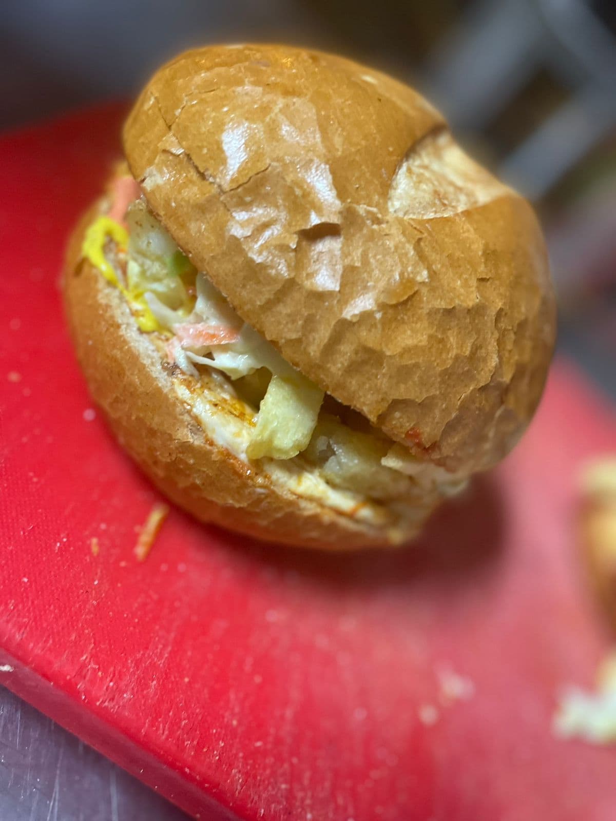 Sánguche de Suprema con Huevo