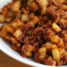 Papas con Chorizo