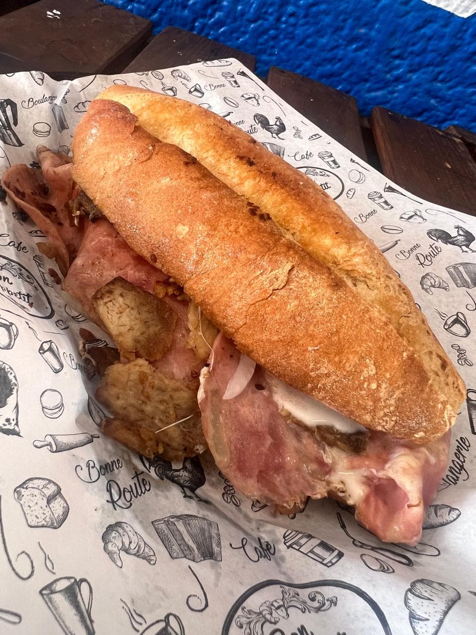 Lonche de Pierna con Panela