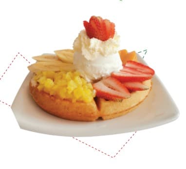 Waffle Frutal