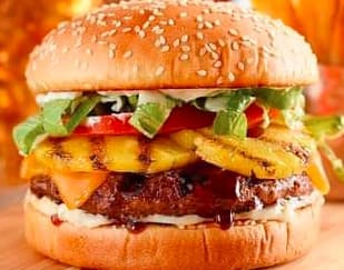 Hamburguesa de Res con Queso