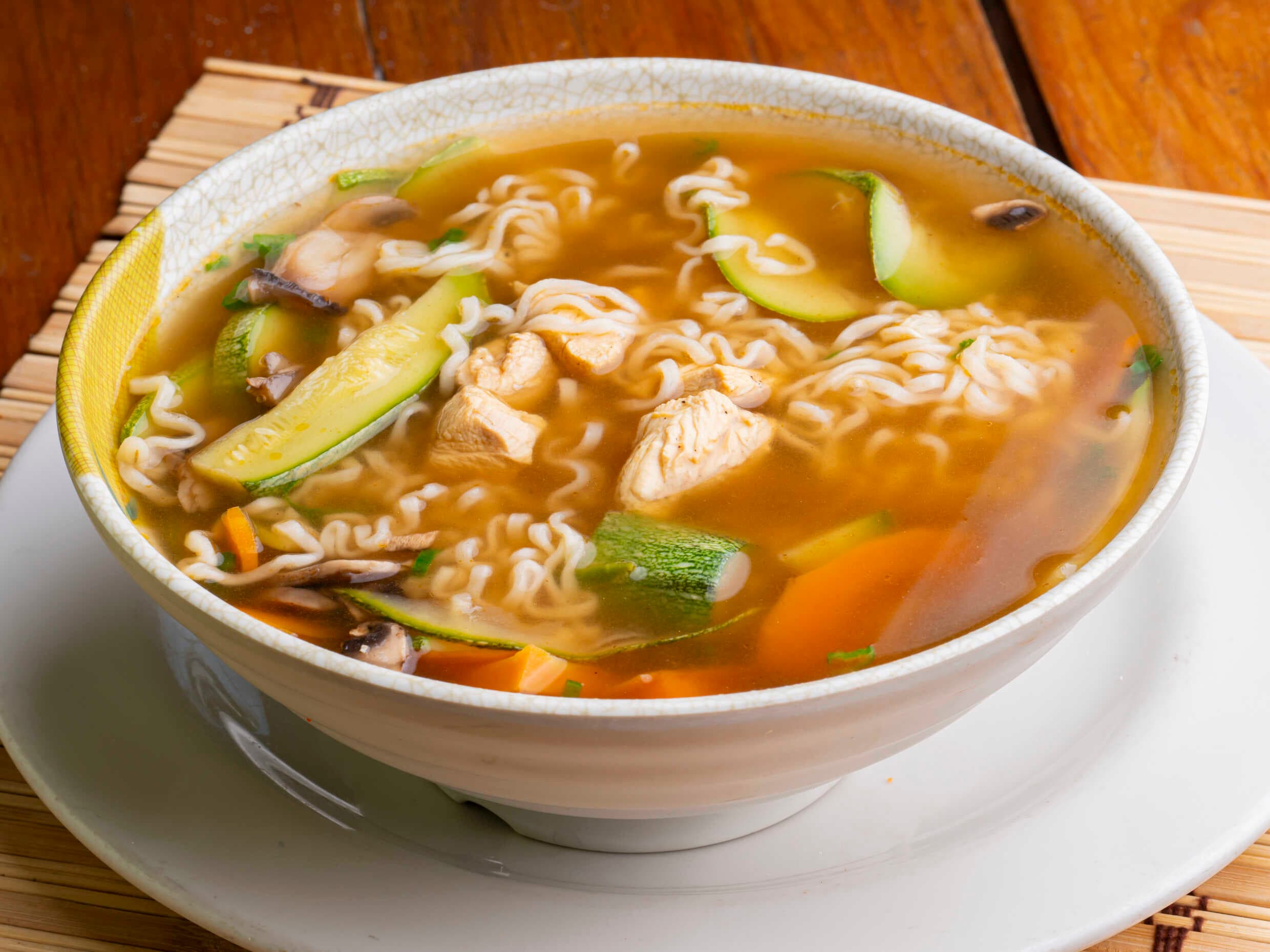 Ramen de pollo