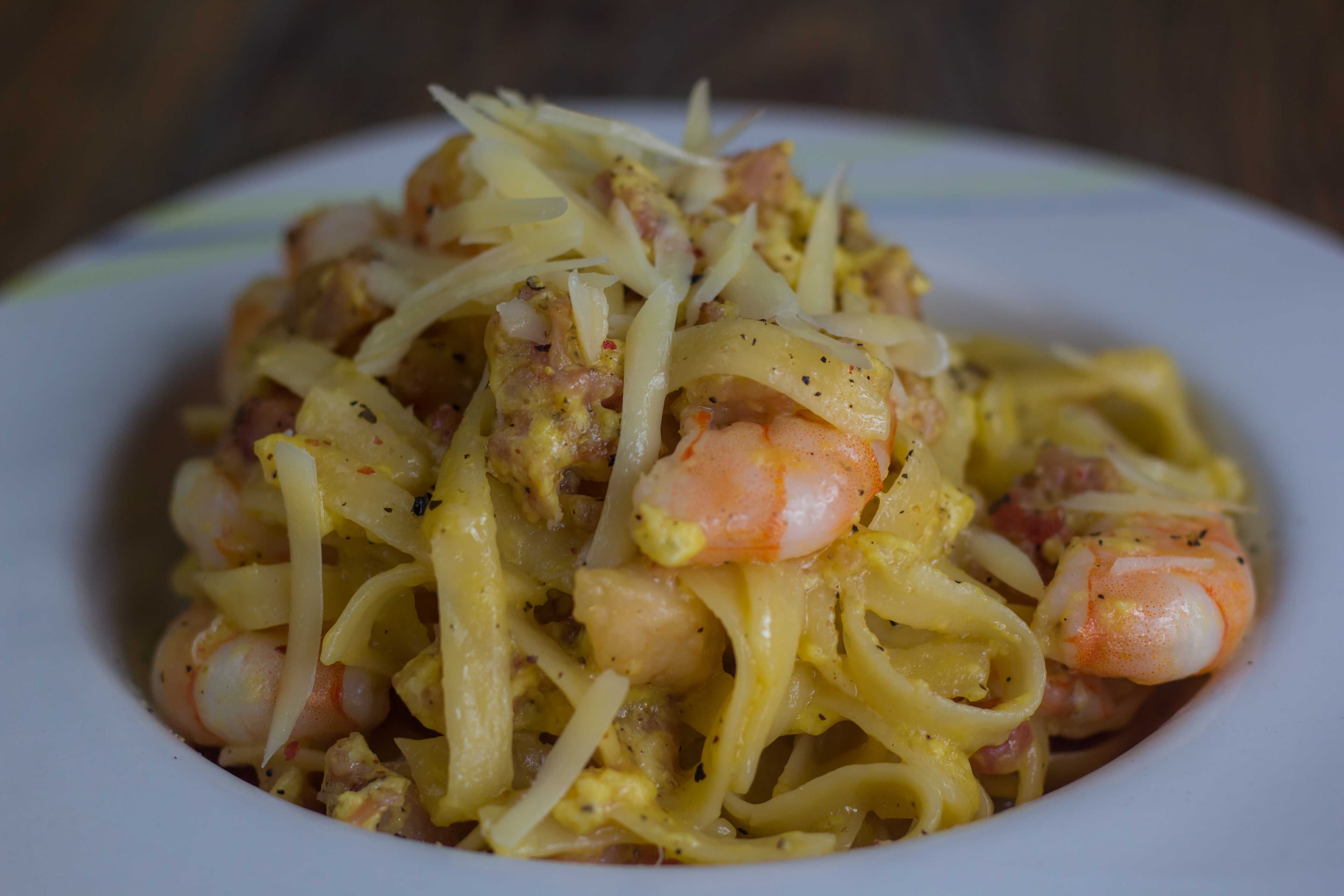 Pasta Carbonara del Mare